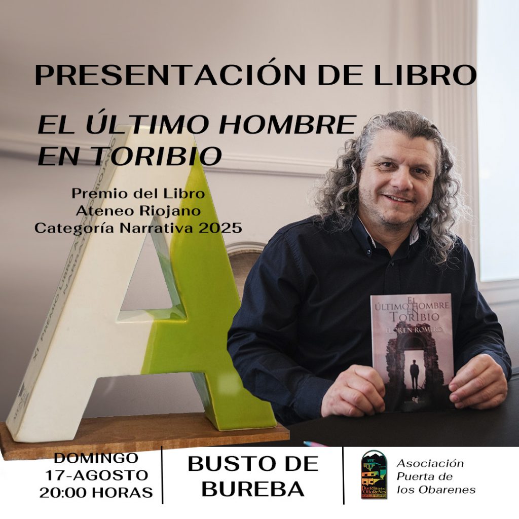 Floren Romero presenta su libro El último hombre en Toribio en Busto de Bureba