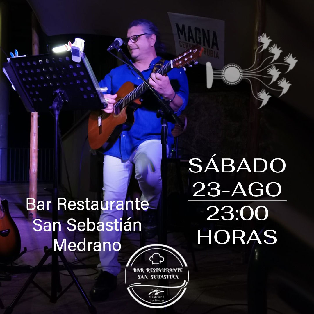Concierto en Medrano - Floren Romero - Bar Restaurante San Sebastián