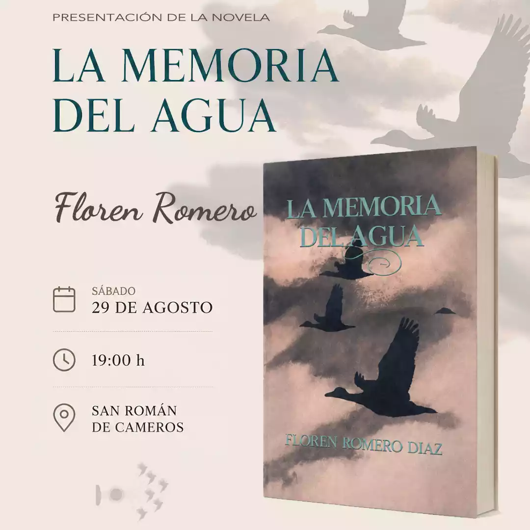 La memoria del agua vuelve a encontrarse con los lectores en San Román de Cameros.